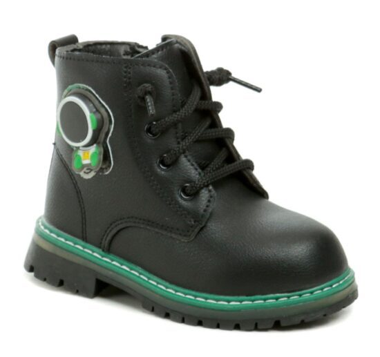 Wojtylko 3Z25057C černé chlapecké zimní boty EUR 27