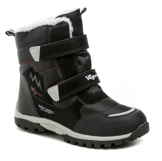 Wojtylko 5Z24097 černé dětské zimní boty EUR 36