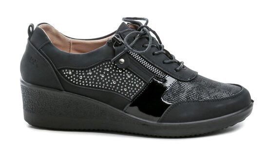 Wojtylko 7B26320 černé dámské polobotky EUR 37 - Obrázek 2