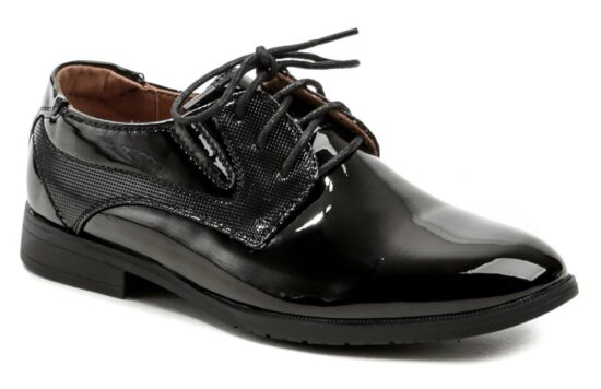 Wojtylko 7w1196 černé lakované polobotky EUR 39