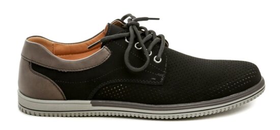 Wojtylko 9W24459C černé pánské polobotky EUR 43 - Obrázek 2