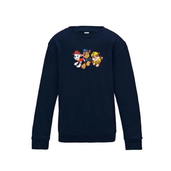Dětská mikina Feetee Paw Patrol Crewneck Navy