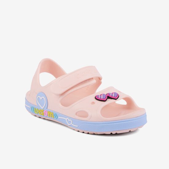 Dětské sandály COQUI YOGI Candy Rainbow růžové + Amulety