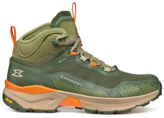 Garmont 9.81 ENGAGE MID GTX quadrifolium green/peel orange Velikost: 45