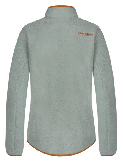 Husky Dámská fleecová mikina Addy Zip L faded green Velikost: XL - Obrázek 2