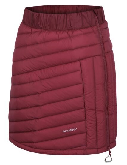 Husky Dámská péřová sukně Frozy L faded bordo Velikost: L