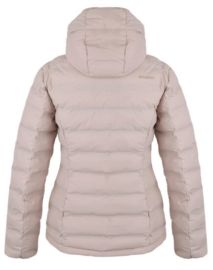 Husky Dámská plněná bunda Nenie L beige Velikost: XS - Obrázek 2