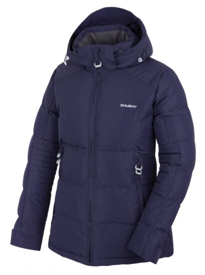 Husky Dámská plněná zimní bunda Norel L dark blue Velikost: XL - plus