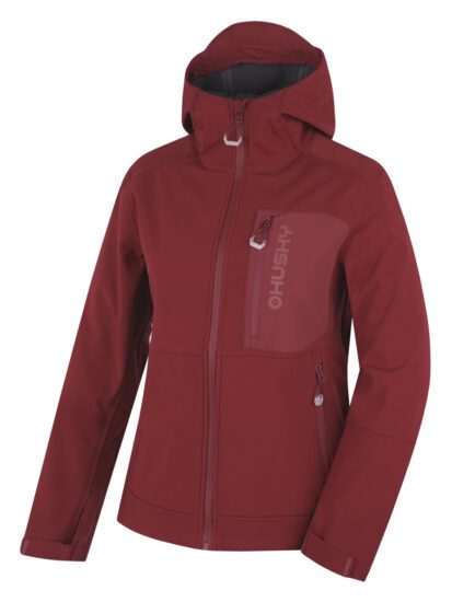 Husky Dámská softshell bunda Samai L bordo Velikost: L
