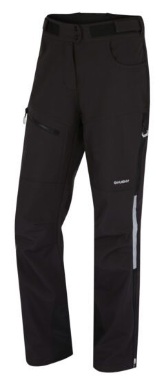Husky Dámské softshell kalhoty Keson L black Velikost: S