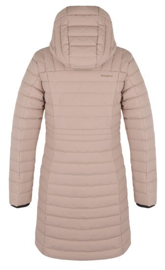 Husky Dámský péřový kabát Daili L beige Velikost: XS - Obrázek 2
