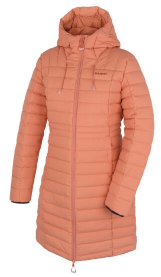 Husky Dámský péřový kabát Daili L faded orange Velikost: XS
