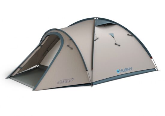 Husky Kempingový stan pro 3 osoby Bizon 3 Classic light grey Velikost: UNI 8592287200249 - Obrázek 2