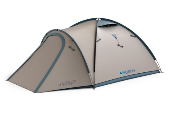 Husky Kempingový stan pro 3 osoby Bizon 3 Classic light grey Velikost: UNI 8592287200249