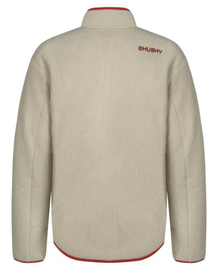 Husky Pánská fleecová mikina Addy Zip M beige Velikost: XXL - Obrázek 2
