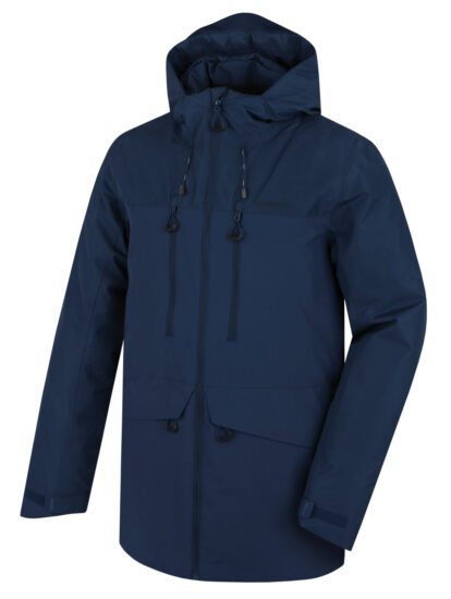 Husky Pánská plněná zimní bunda Nebet M dark blue Velikost: S