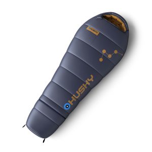 Husky Syntetický třísezónní dětský spacák Kids Magic blue/mustard Velikost: OneSize