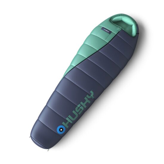 Husky Syntetický třísezónní spacák Espace -5°C blue/mint Velikost: OneSize