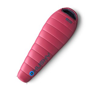 Husky Syntetický třísezónní spacák Ruby red Velikost: OneSize