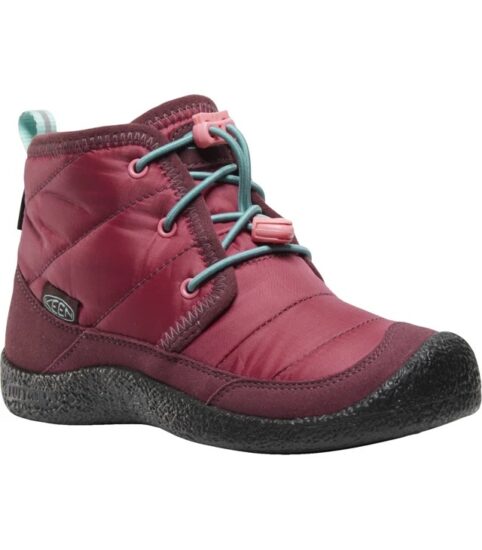 Keen HOWSER II CHUKKA WP CHILDREN beaujolais/pool blue Velikost: 30 195208765742