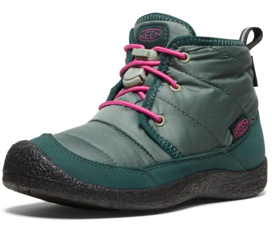 Keen HOWSER II CHUKKA WP CHILDREN dark forest/fuchsia purple Velikost: 30 195208224782