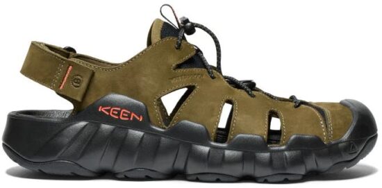 Keen HYPERPORT FISHERMAN LEATHER MEN dark olive/black Velikost: 44 195208707636 - Obrázek 2