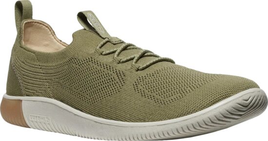 Keen KNX KNIT LACE MEN martini olive/plaza taupe Velikost: 43
