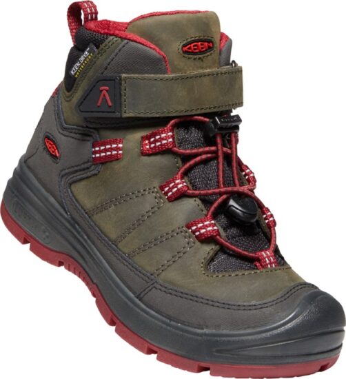 Keen REDWOOD MID WP K steel grey/red dahlia Velikost: 30 191190663165