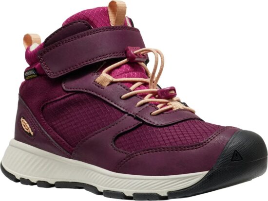 Keen SKUA MID WP YOUTH fig/peach fuzz Velikost: 37 195208770715