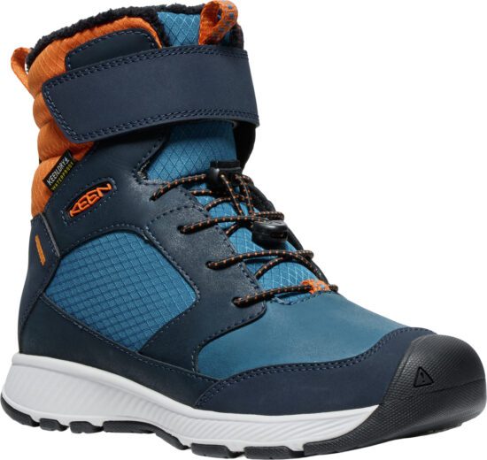 Keen SKUA WINTER WP YOUTH sky captain/gold flame Velikost: 39 195208517204
