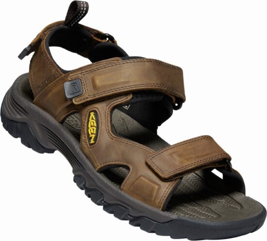 Keen TARGHEE III OPEN TOE SANDAL M BISON/MULCH Velikost: 44