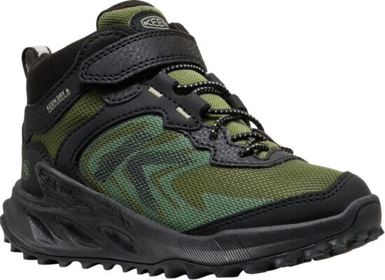 Keen ZIONIC MID WP CHILDREN black/bronze green Velikost: 30