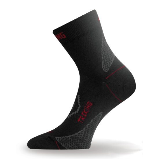 LASTING merino ponožky TNW černé Velikost: XL/46-49