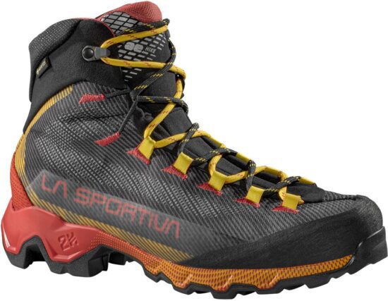 La Sportiva Aequilibrium Hike GTX Carbon/Yellow Velikost: 45