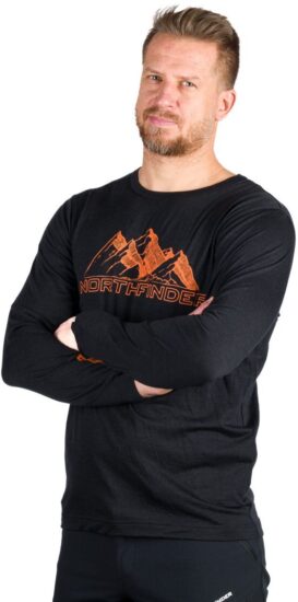 Northfinder ERNESZT black pánské triko TR-5033OR-269 Velikost: L 8584153637136