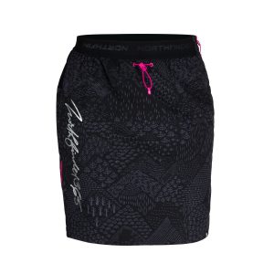 Northfinder JARABA 3 dámská sukně black print SU-45603SKP-384 Velikost: XL 8584153433554