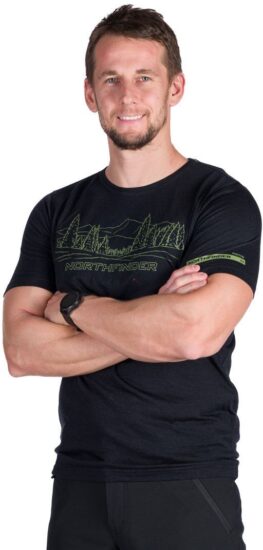 Northfinder OLEK pánské triko black TR-5007OR-269 Velikost: XL 8584153609584
