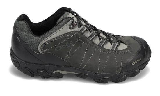 OBOZ Bridger Low Waterproof WIDE Dark Shadow Velikost: 43 81961802727