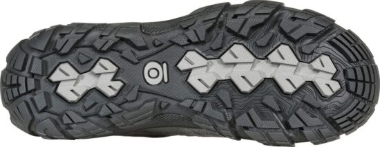 OBOZ Sawtooth X Low Waterproof WIDE Hazy Grey Velikost: 40 - Obrázek 2