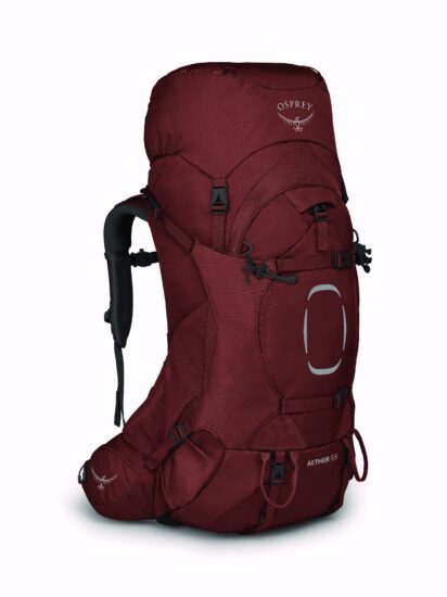 Osprey AETHER 55 acorn red Velikost: L/XL 843820199291