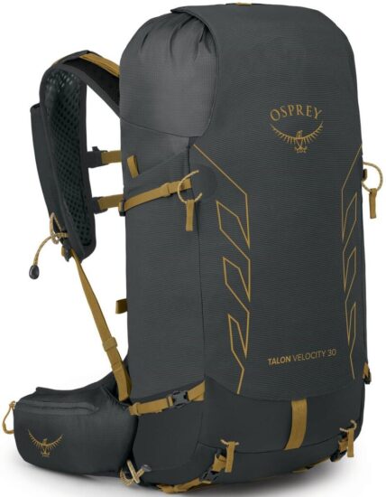 Osprey TALON VELOCITY 30 dark charcoal/tumbleweed yellow Velikost: S/M 843820179132
