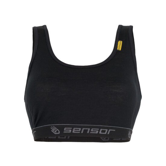 SENSOR MERINO ACTIVE dámská podprsenka černá Velikost: M - Obrázek 2