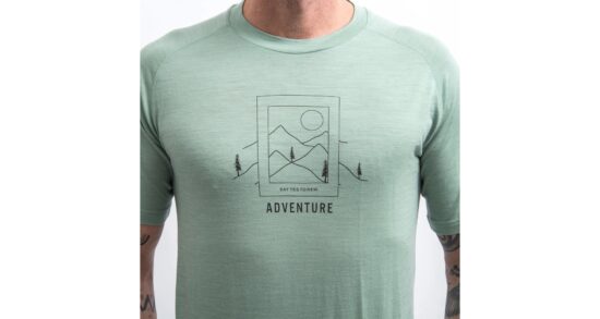 SENSOR MERINO AIR SAY YES pánské triko kr.rukáv basil green Velikost: XL 8592837107271 - Obrázek 2