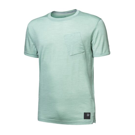 SENSOR MERINO AIR traveller pánské triko kr.rukáv basil green Velikost: L 8592837108353