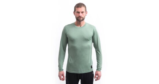 SENSOR MERINO CORDURA pánské triko dl.rukáv basil green Velikost: L 8592837107516 - Obrázek 2