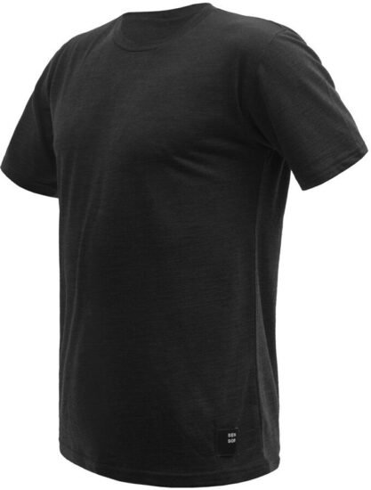 SENSOR MERINO CORDURA pánské triko kr.rukáv černá Velikost: L