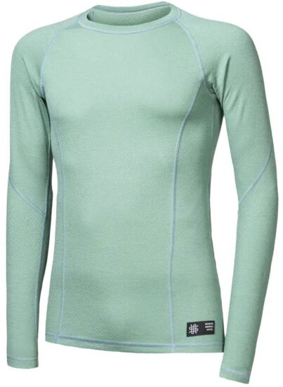 SENSOR MERINO DF pánské triko dl.rukáv basil green Velikost: L