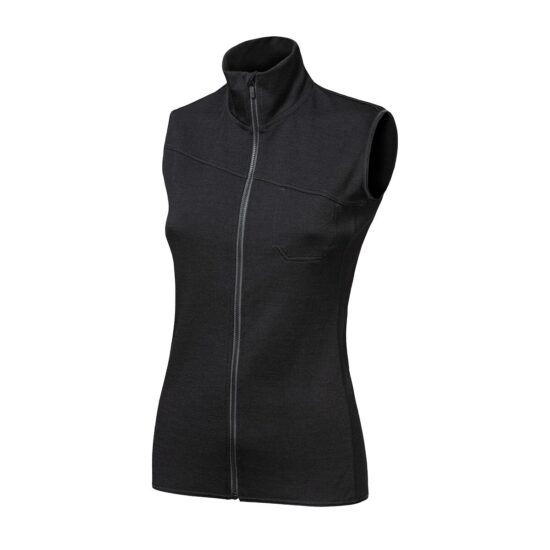 SENSOR MERINO EXTREME UP dámská vesta černá Velikost: XL