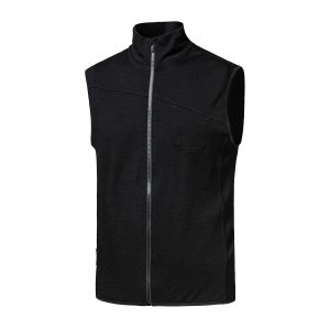 SENSOR MERINO EXTREME UP pánská vesta černá Velikost: S
