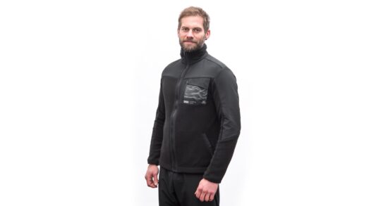 SENSOR TEDDY pánská bunda fleece celozip černá Velikost: L 8592837101583 - Obrázek 2